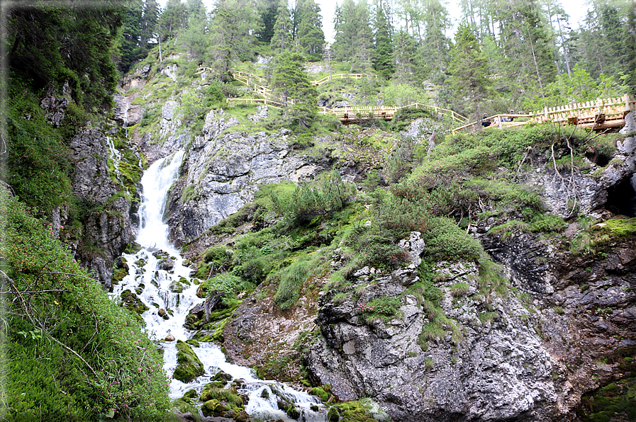 foto Cascate alte in Vallesinella